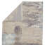 Tapis gris tissé à la machine LaBarbera-786960849