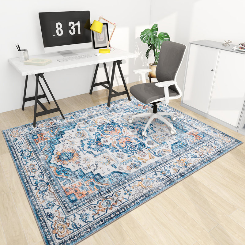 Protecteur de plancher de tapis de chaise et rehausseur de style pour les espaces de bureau à domicile ou de salle à manger