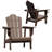 Devito All-Weather Resistant HDPE Plastic Oversize Adirondack Chair-1771610900
