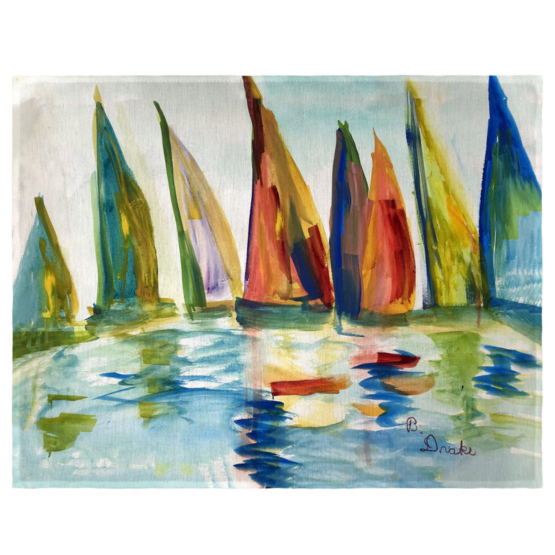 Ensemble de napperon 4 pièces Sails