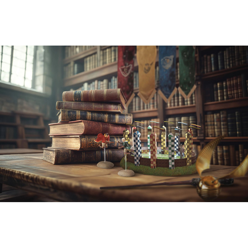 Figurine Harry Potter Village The Quidditch Pitch Lit