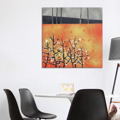 Blackthorn 1 Piece Wrapped Canvas Wall Art