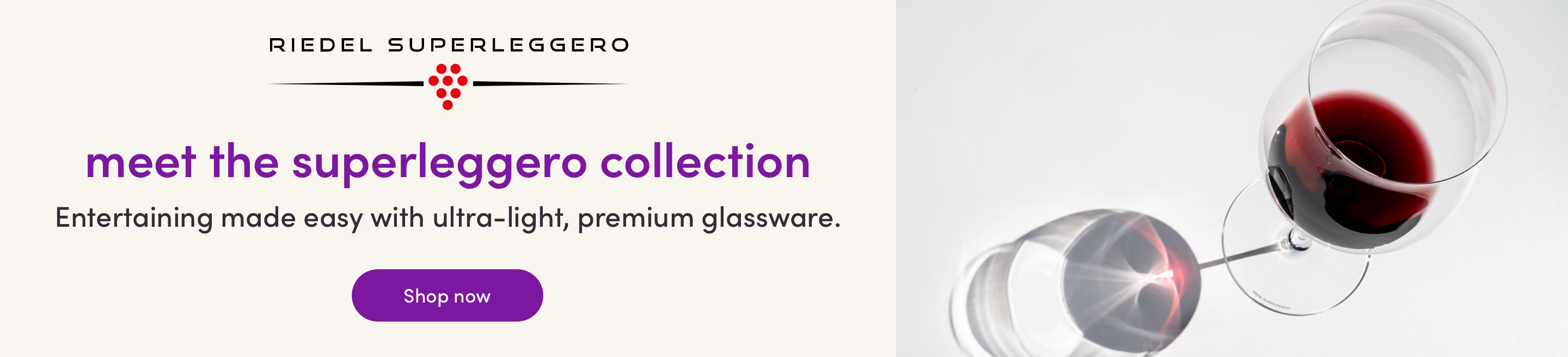 RIEDEL meet the superleggero collection Entertaining made easy with ultra-light, premium glassware. Shop now