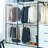 Walk In Closet With Metal Structure And Upgraded Deep Storage - To Stains, Scratches, Water Heat, E0 Graded Board White Extra Space, Powder Coated, & Heat , Stain Scratch