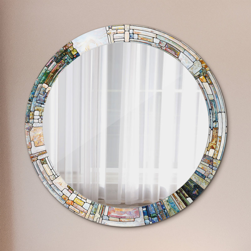 Huldar Glass Flat Wall Mirror