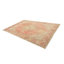 Tapis oriental floral en laine noué à la main 7 pi 3 po x 10 pi 6 po