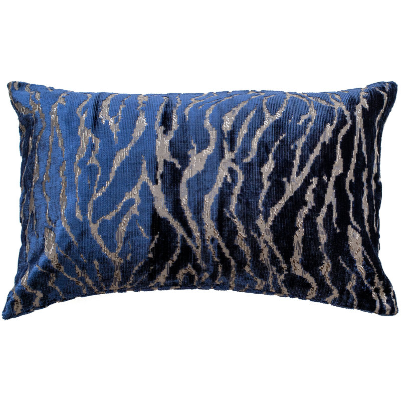Braneisha Abstract Cushion, Blue