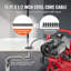 Drain Cleaner Machine à tarière 75 pi x 1/2 po alimentation manuelle et 4 couteaux