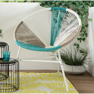 Broseley Wicker Outdoor Lounge Chair
