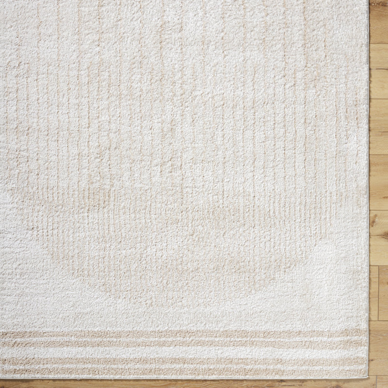 Machine Washable Shaggy Boho Beige Area Rug, Rectangle 160 x 213cm