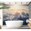 Murale paysage pelez et collez - Promenade dans les nuages-1863377709