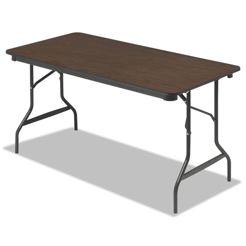 Table pliante rectangulaire en plastique, H 29 po x L 60 po x l 30 po