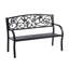Banc de jardin en métal Kopnisky Hummingbird