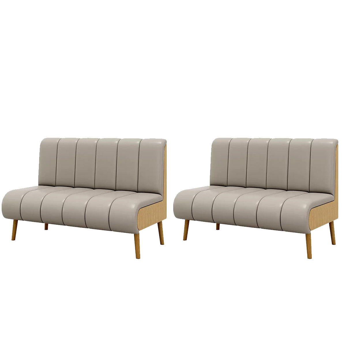 Corrigan Studio Restaurant cafe double sofa bench set of two - Wayfair ...