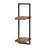 Stiltner 10" Wide Metal Frame 2-Tiered Wall Shelf