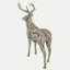 Christmas Deer Figurines & Collectibles