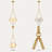 1 - Light Modern Brass Triangular Frame Integrated LED Globe Pendant Light
