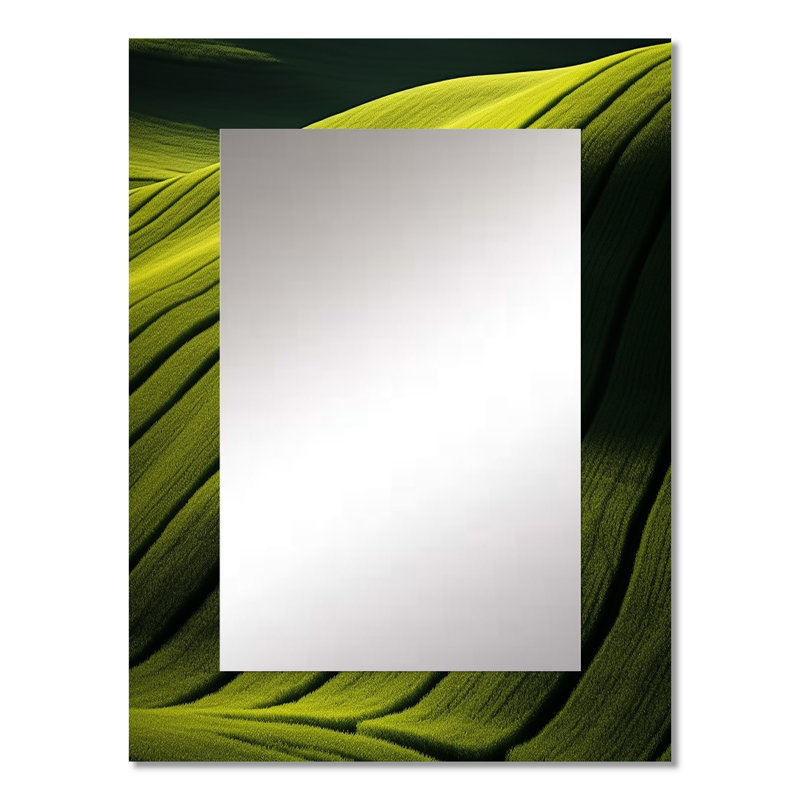Photographie Meadow Verdant - miroir Meadow, 32 po x 24 po