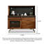 Buffet de rangement en bois massif Modern