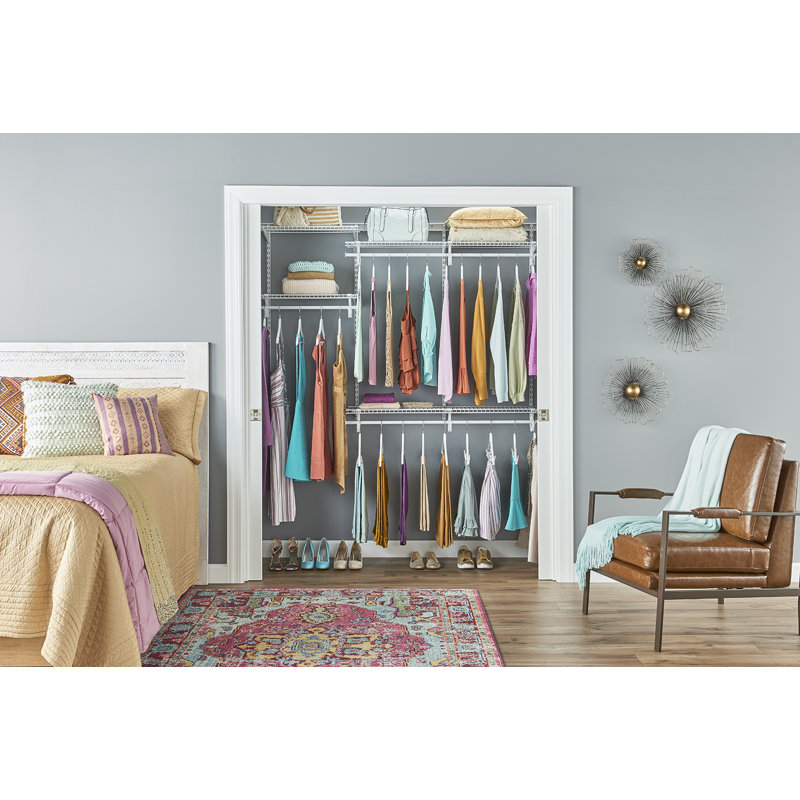 1.8m Heavy Duty ShelfTrack Wardrobe System by ClosetMaid