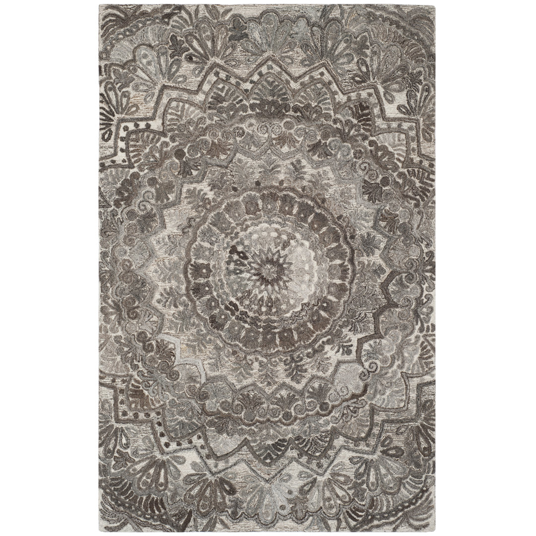 Marquee Hand Tufted Performance Oriental Rug Bungalow Rose Rug 