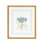 Blue Floral With Ribbon-D Print