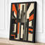 Industrial Geometry Geometric - Wrapped Canvas-1229420088-1229420089