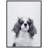 " King Charles Spaniel " Mixed Media and Black and White Photography Print
