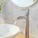 Vessel Sink Faucet Waterfall with Pop Up Drain Without Overflow and Supply Lines Bathroom faucets for Sink 1 Hole One Handle Faucets Vanity Bath Mixer Tap