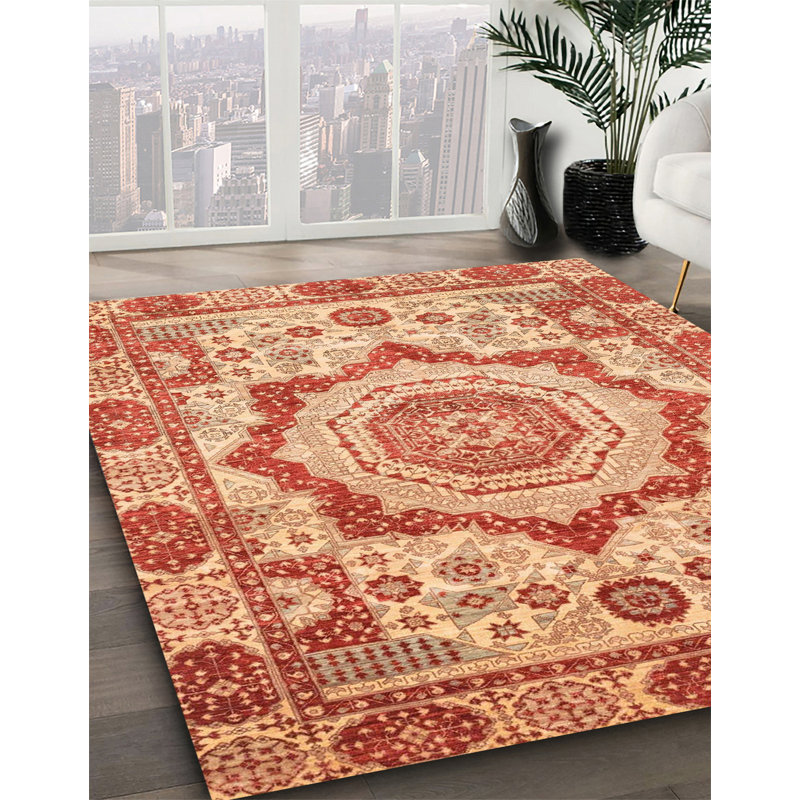 Abstract Indoor Rug, Rectangle 8' x 12'
