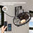 20'' Outdoor Ceiling Fan With Light And Remote, Waterproof Caged Ceiling Fan, Dimmable Light For Patio, Bedroom And Kitchen, Brown