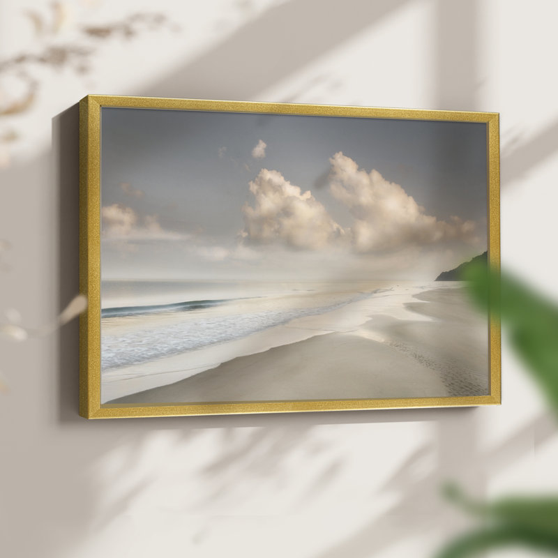 Brighton Shore -Framed Print - Restickable