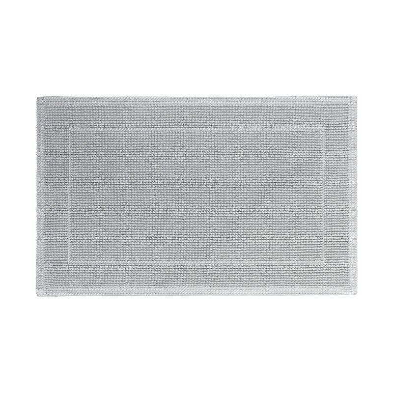 Egoist Bath Mat, Silver