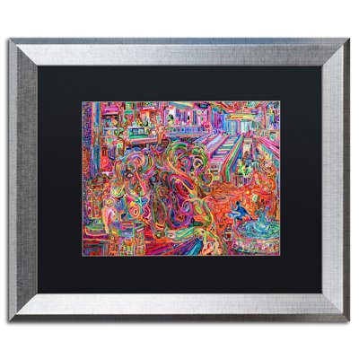 Mall Framed Painting Print