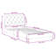 Structure de lit vidaXL avec velours gris clair 39,4 po x 74,8 po vidaXL-118101773-118101772