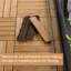 Carreaux de terrasse en bois 12 po x 12 po-94829035