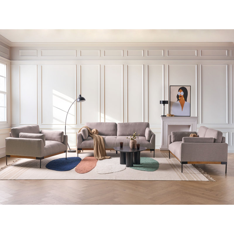 Syesha 3 - Piece Living Room Set