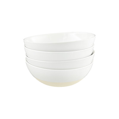 Shell Bisque Porcelain Cereal Bowl