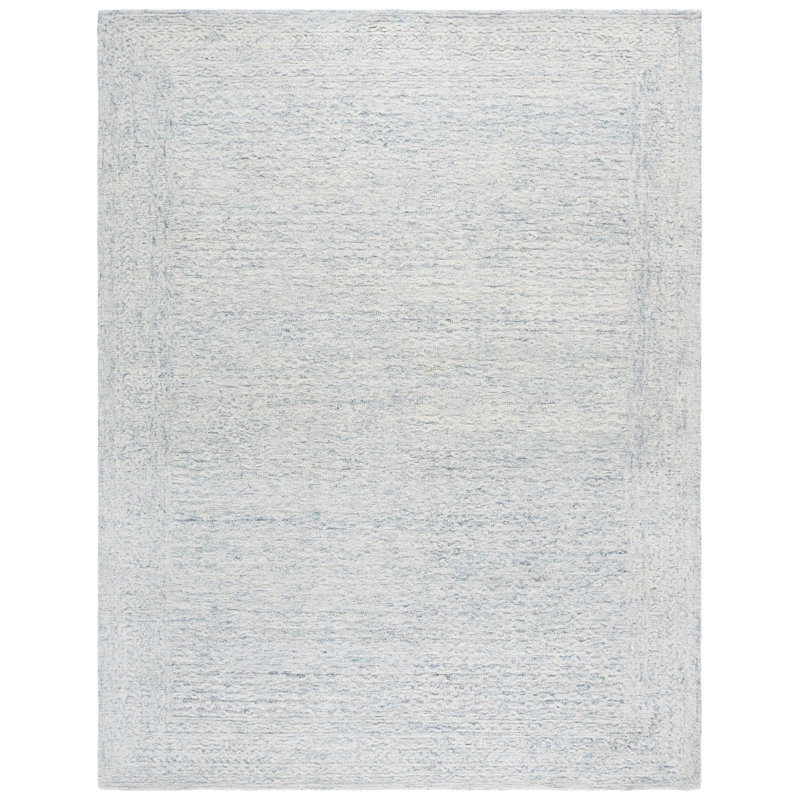 Tilley Pine Hand Tufted Wool & Cotton Abstract Rug, Runner 2'3" x 8'