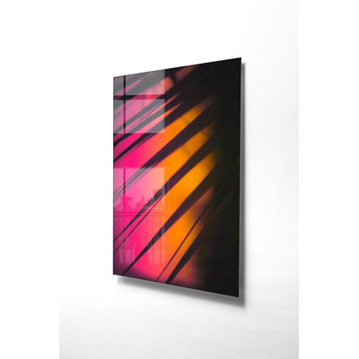 Elegant Tempered Glass Painting, 17.7 x 25.6 inches | 100% Tempered Glass, Thickness: 0.16 inches | Stunning Wall Art for Home Decor, Perfect for Living Room, Bedroom & Office Spaces, Durable & Easy to Clean
