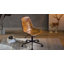 Chaise de travail sans accoudoirs en similicuir de 23 po Keavey -1299849610