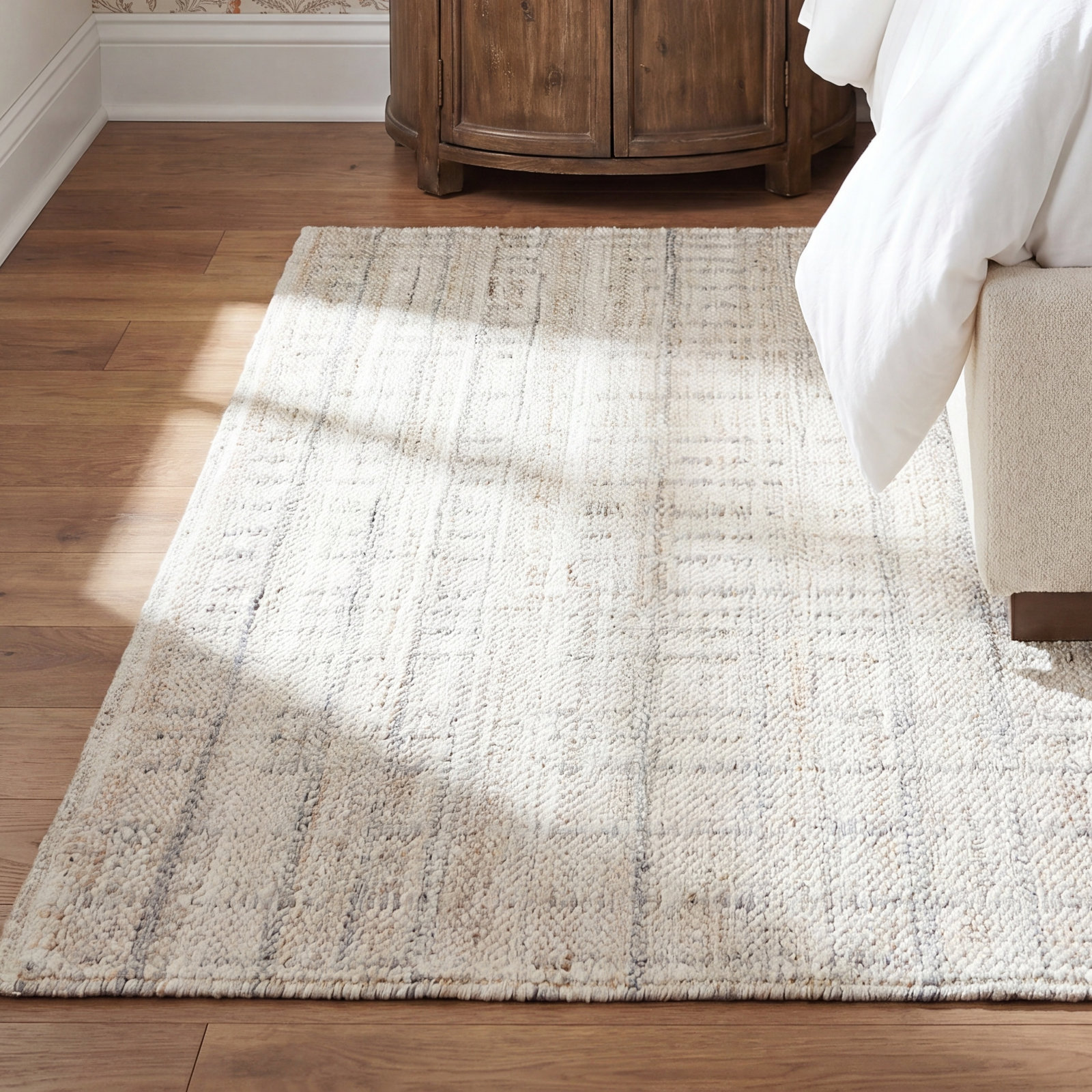 Lavande Hand-Woven Rug, Rectangle 8'10" x 12'