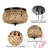 3-Light Woven Rattan Flush Mount - Handmade Cage Shade For Multi-Room Use