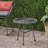 Orlando Outdoor Glass Top Faux Rattan Side Table(Only Including Table)-293751266