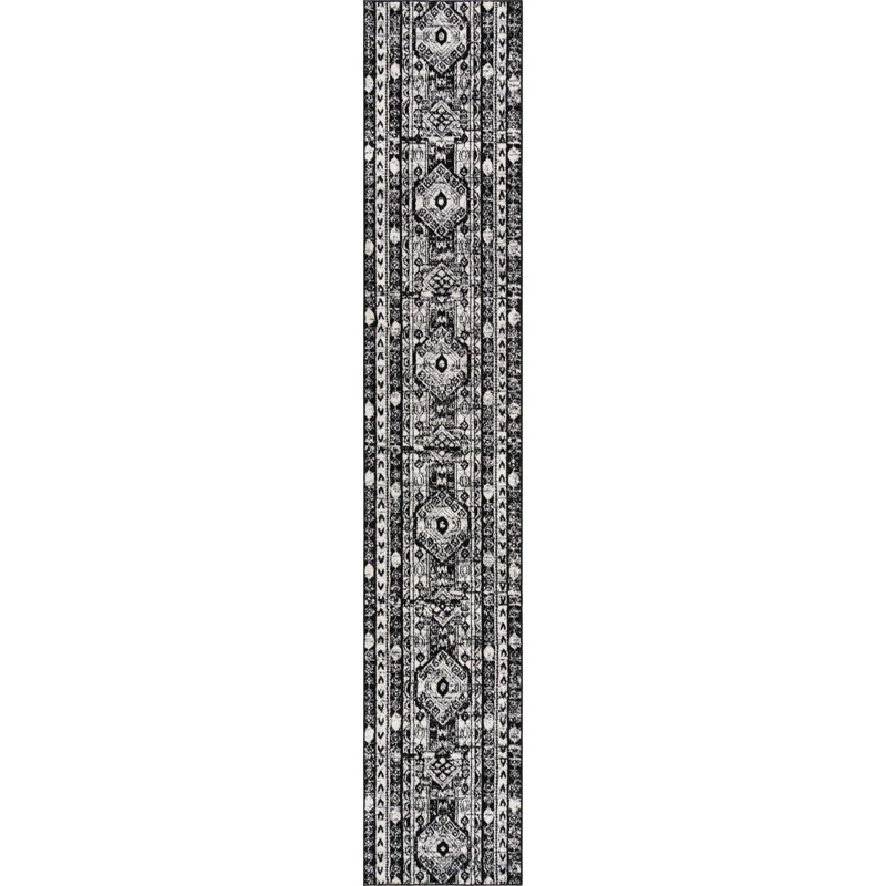 Ibaad Geometric Indoor Rug, Runner 2'2" x 12'