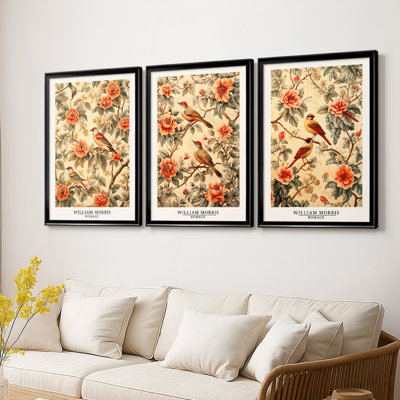 Série sur toile encadrée personnalisée - 3 pièces