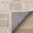 Neutral Taupe Textured Patches Indoor Area Rug for Living Room-1451746346