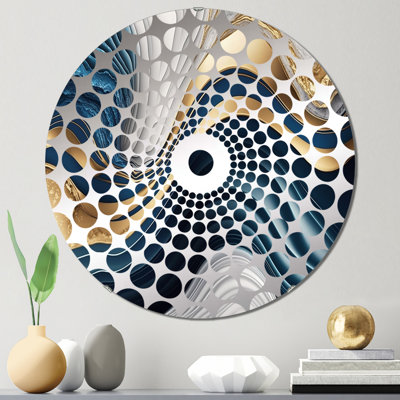 Futoshi - Miroir décoratif à cercles concentriques