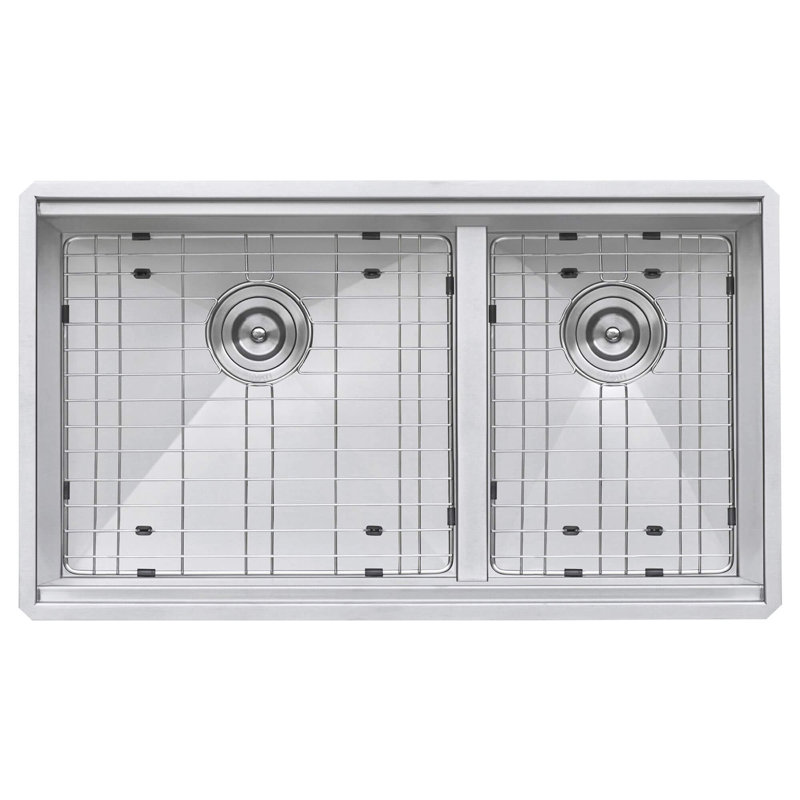 36" L x 19" W Undermount Kitchen Sink