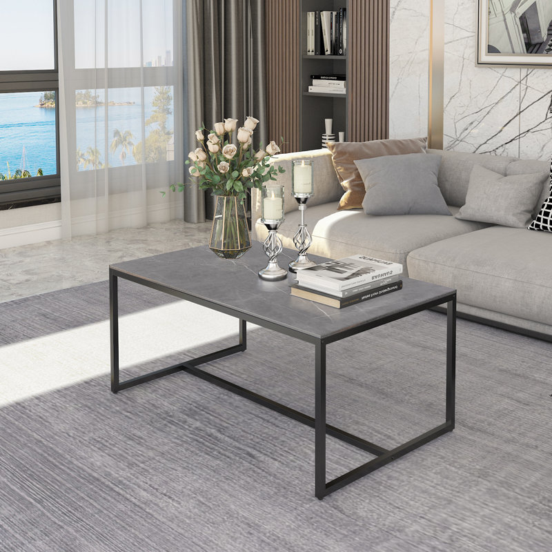 Table basse Deivion, gris